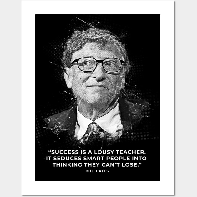 Bill Gates Wall Art by Creativedy Stuff